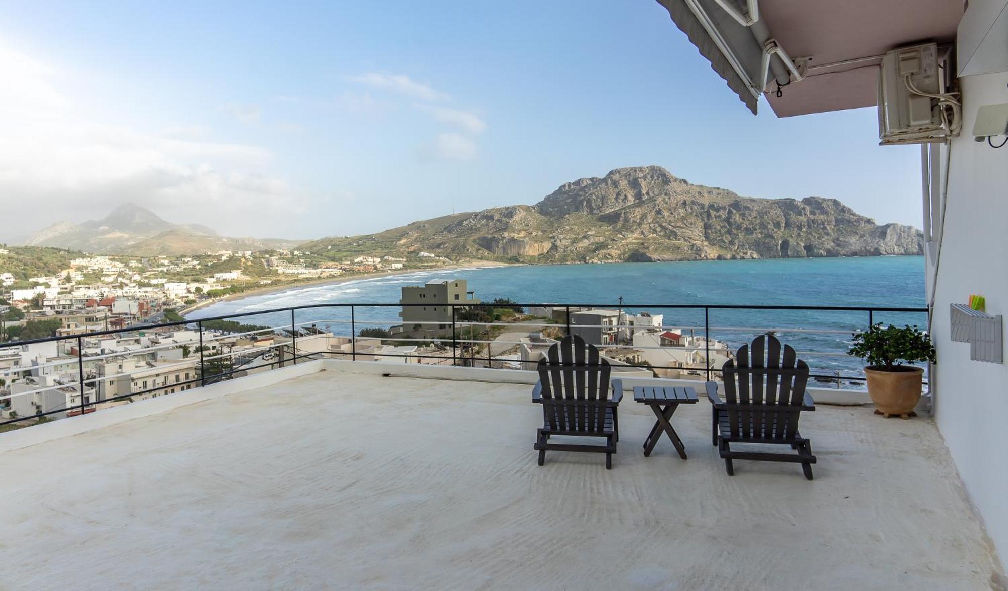 Plakias Penthouse Apt Zimmer foto